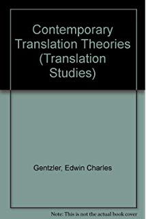 Edwin Gentzler Contemporary Translation Theories Pdf Editor